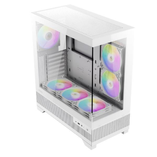 ANTEC CX700 RGB ELITE MID TOWER GAMING PANNELLO FRONTALE E LATERALE IN VETRO TEMPERATO BIANCO